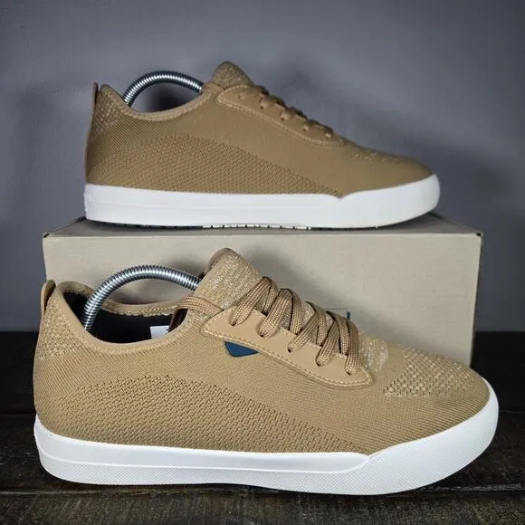 Vessi Weekend Sneaker Mens Size 10 Waterproof Shoes Sneakers Oak Brown White