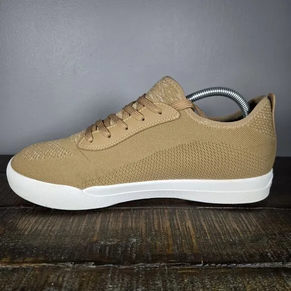 Vessi Weekend Sneaker Mens Size 10 Waterproof Shoes Sneakers Oak Brown White