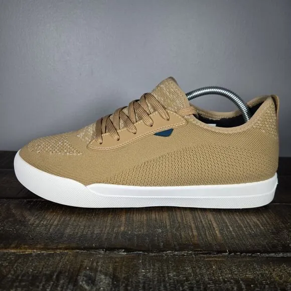 Vessi Weekend Sneaker Mens Size 10 Waterproof Shoes Sneakers Oak Brown White