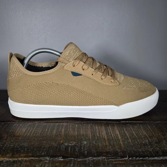 Vessi Weekend Sneaker Mens Size 10 Waterproof Shoes Sneakers Oak Brown White