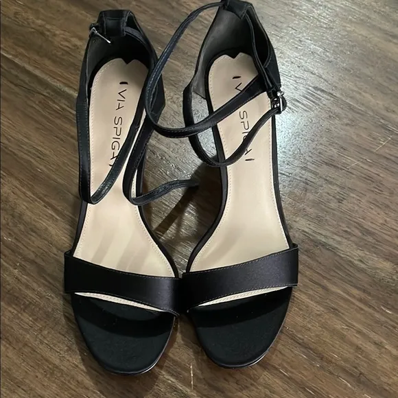 Via Spiga Black Women's Sandals