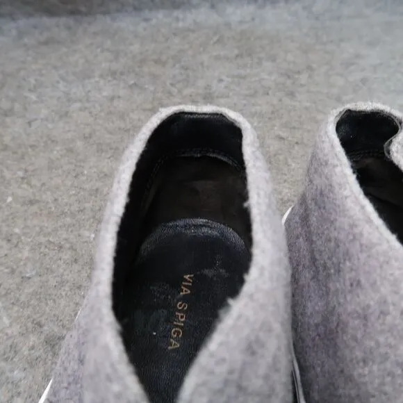 Via Spiga Shoes Womens 5.5 Sneakers Slip On Fashion Sayer Casual Felt Lifestyle