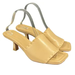 VINCE NWOT $295 Ceil Mafalda Leather Heels Sandals 9 M