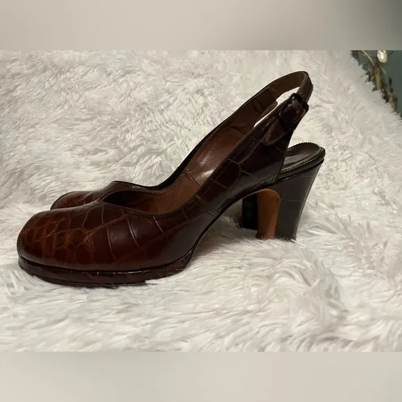 Vintage 1940’s Martinique crocodile heels
