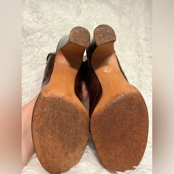 Vintage 1940’s Martinique crocodile heels