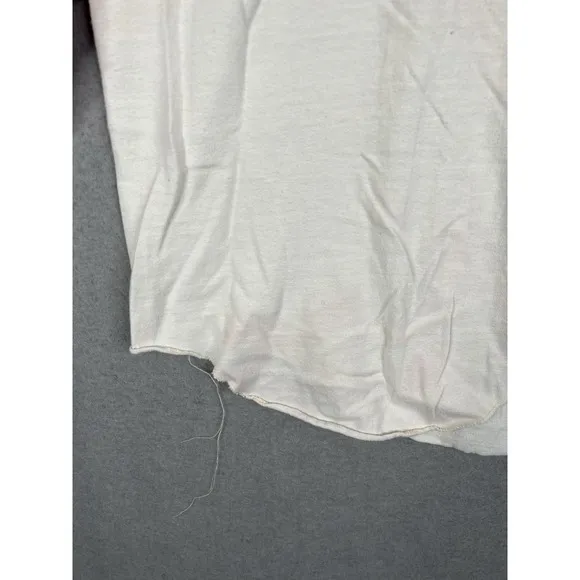 Vintage 70s 80s Disney Raglan Tshirt Mickey Graphic Hanes L USA Made