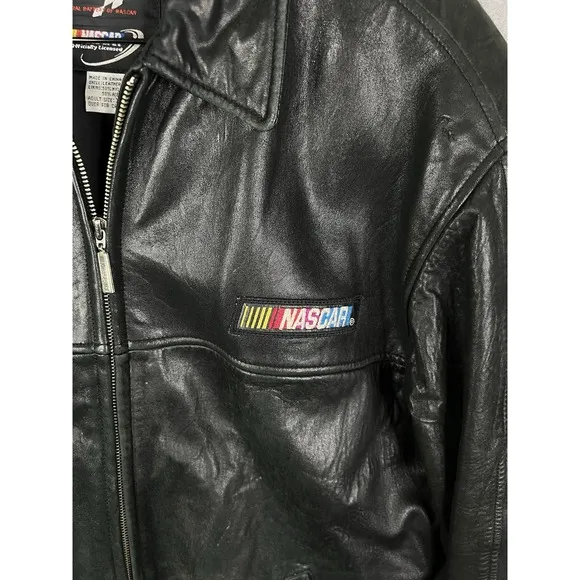 Vintage black 2000 Nascar jacket mens XL worn a couple of times