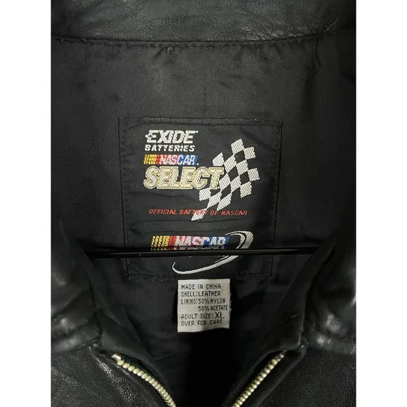 Vintage black 2000 Nascar jacket mens XL worn a couple of times