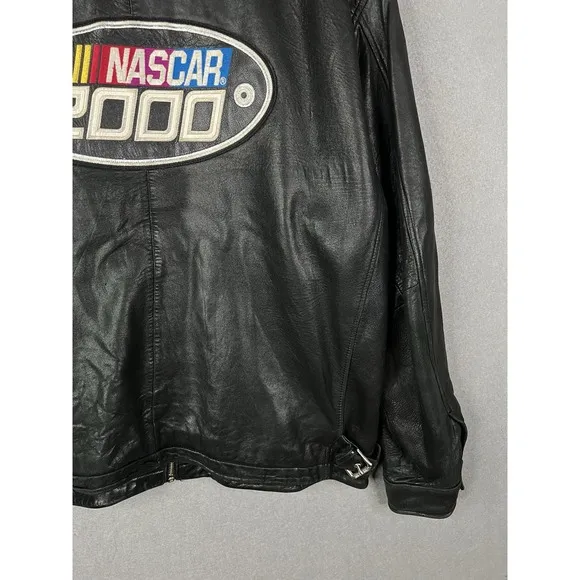 Vintage black 2000 Nascar jacket mens XL worn a couple of times