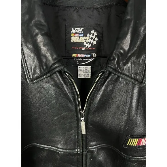 Vintage black 2000 Nascar jacket mens XL worn a couple of times