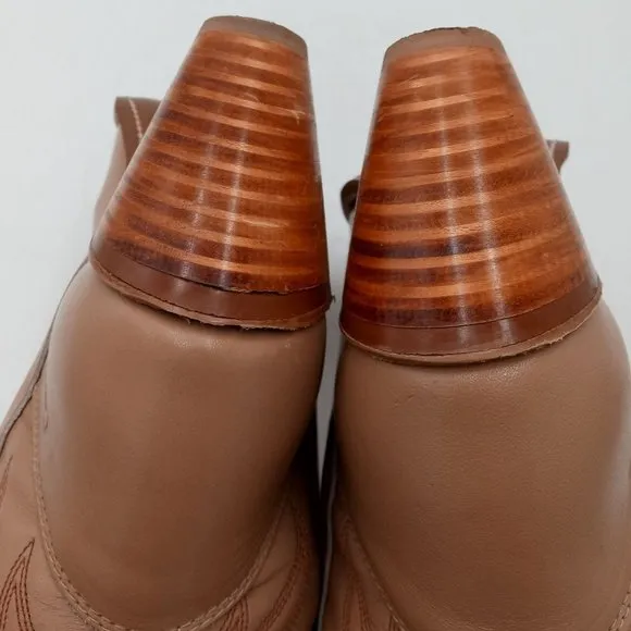 Vintage Capezio Womens Cowboy Boots Fashion High Heels Western Cowgirl 7.5 M USA