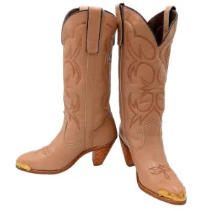 Vintage Capezio Womens Cowboy Boots Fashion High Heels Western Cowgirl 7.5 M USA