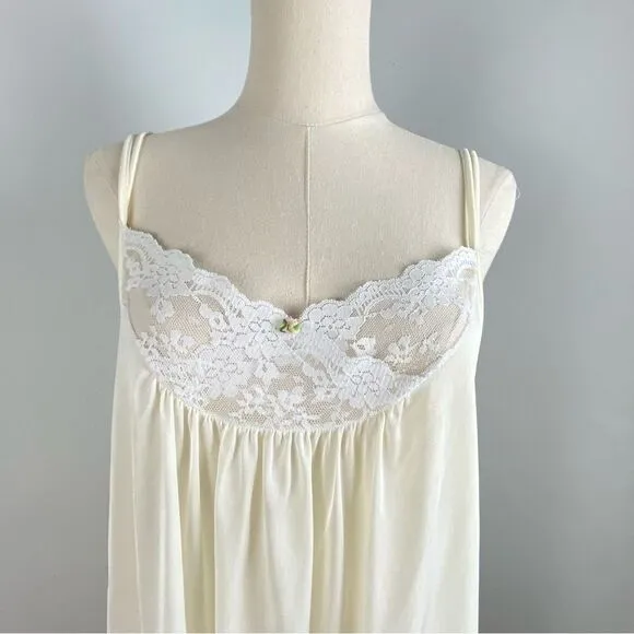 Vintage Monique Baby Doll Lingerie Gown &amp; Kimono Fairy Whimsigoth Wedding Medium