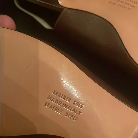 Vintage NEW Salvatore Ferragamo Women's Slingback Shoes - Brown 6.5