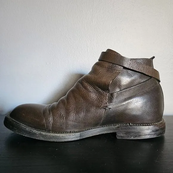 Vintage Vero Cuoio Men Brown Shoes, Size 9