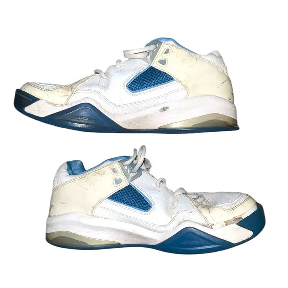 vintage y2k nike air jordan mid hoops flight jordan’s basketball shoes sneakers