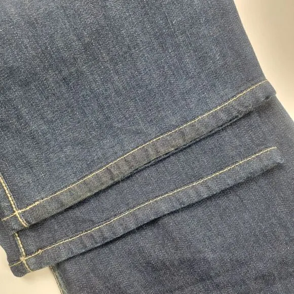 Vintage Y2K Robin’s Denim Jeans Men’s 38x29 Studded Leather Medium Wash Baggy