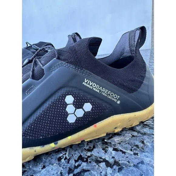 VivoBarefoot Men's Primus Trail Knit FG Minimalist Trail Shoes 306099-02 SZ 49M