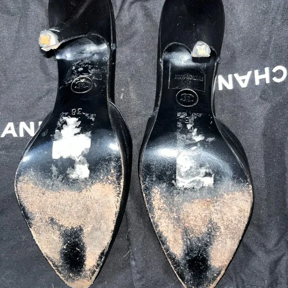VTG Chanel Mules