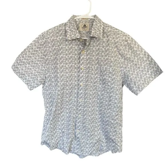Vtg Kennington Shirt Men's The Estate Button Up Gray L Classic Preppy Minimalist