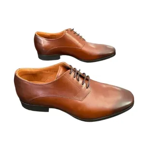 Wolf &amp; Shepherd Men's Brown Leather Lace Up Shoes Size 8