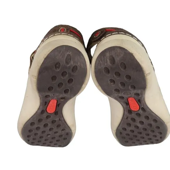 Wolky Shoes Womens 36 Sandals Comfort Fisherman Rolling Sun Leather Closed Toe