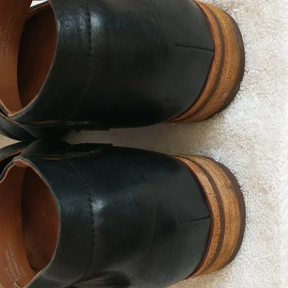 Women's Kork Ease Bellota Black Leather Mary Janes Size 10