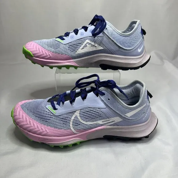 Women's Nike Air Zoom Terra Kiger Perforated Trail Running Shoes Blue DH0654-500