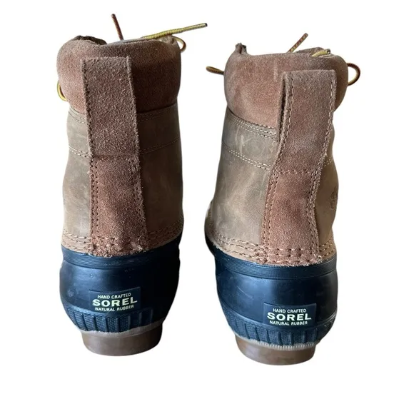 Womens Size 6 Sorel Cheyanne II Snow Duck Boots Tan Waterproof Brown B2
