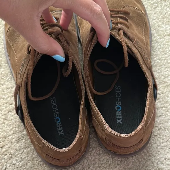 Xero Shoes Alston Leather Dress Shoe Lightweight Barefoot-Friendly Mens 9