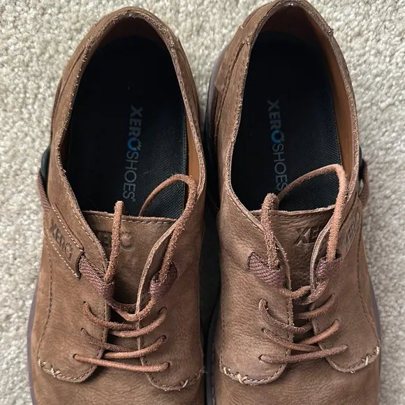 Xero Shoes Alston Leather Dress Shoe Lightweight Barefoot-Friendly Mens 9