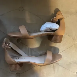 Yosi Samra Daniel Women’s 10 Tan Leather Open Toe Strappy Sandals Shoes