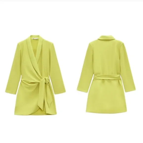 ZARA *  Blazer Dress Wrap  size XS