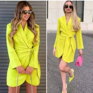 ZARA *  Blazer Dress Wrap  size XS