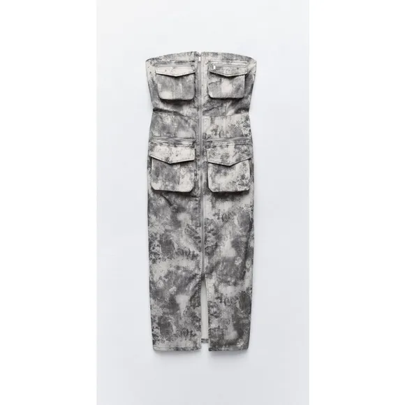 Zara * Cargo Dress NWT