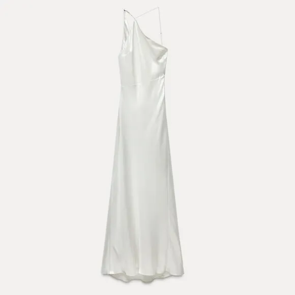 Zara Long Asymmetric  Dress