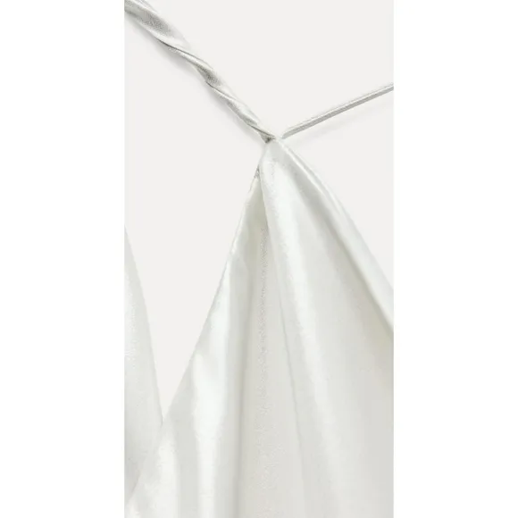 Zara Long Asymmetric  Dress