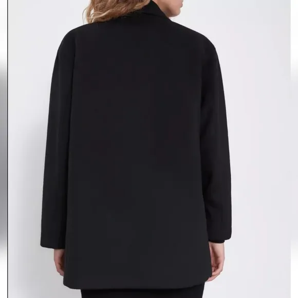 Zara  Oversized double breasted  Coat Black Size XS NWT
