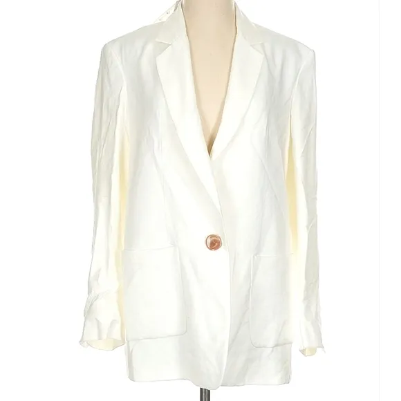 ZARA Oversized Flowy Blazer Bloggers Favorite