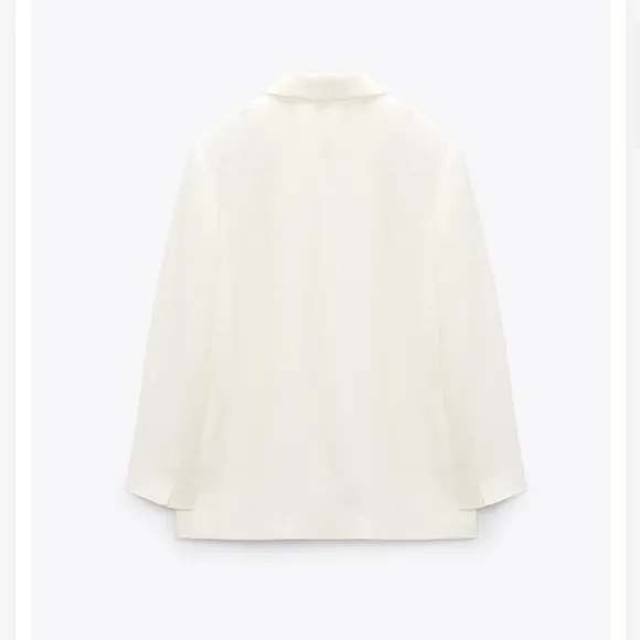 ZARA Oversized Flowy Blazer Bloggers Favorite