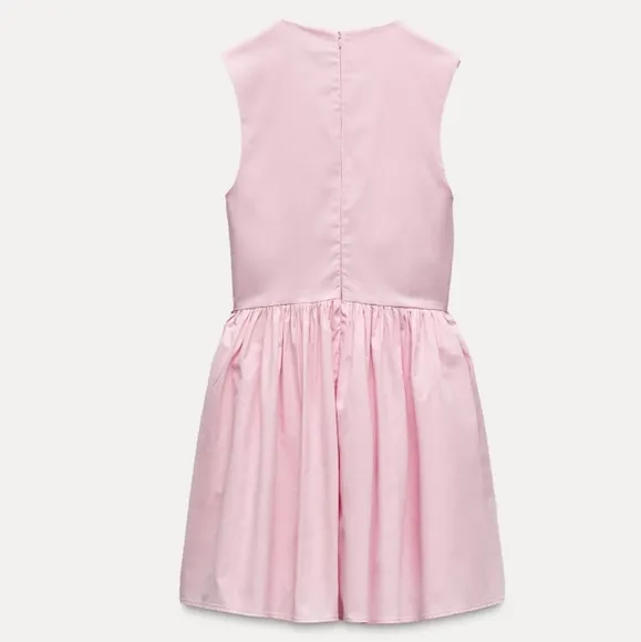 Zara Pink Zara Mini Dress Size XS