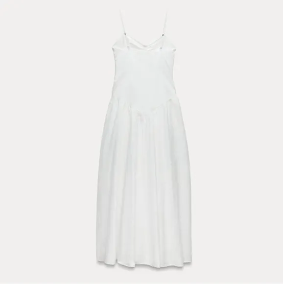 Zara  White Maxi Dress Size XS S