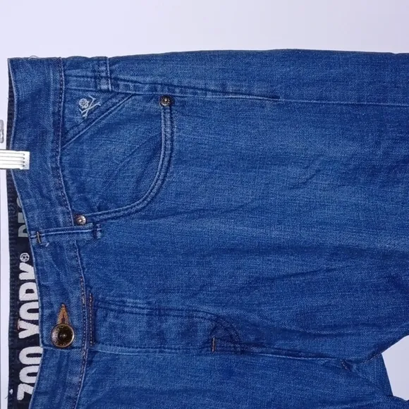 ZOO YORK Mens Button-Fly Jeans, 40W, 30L