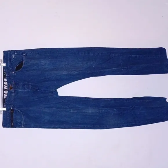 ZOO YORK Mens Button-Fly Jeans, 40W, 30L