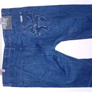 ZOO YORK Mens Button-Fly Jeans, 40W, 30L